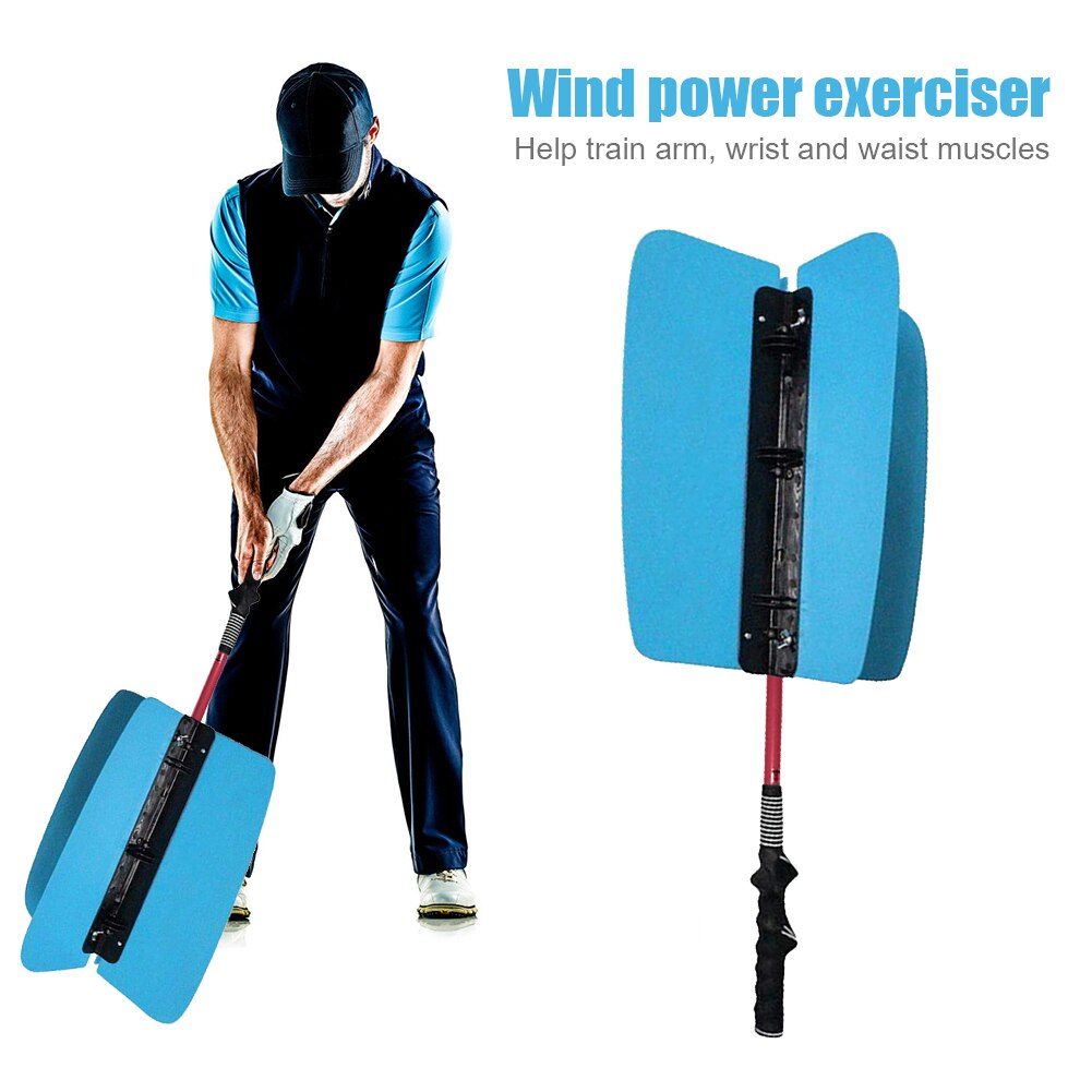 Golf Club Swing Trainer Practice Speed Strength Power Aids Wind Resistance Trainin GOLF Wrist Exerciser Teach Supplies Equipment