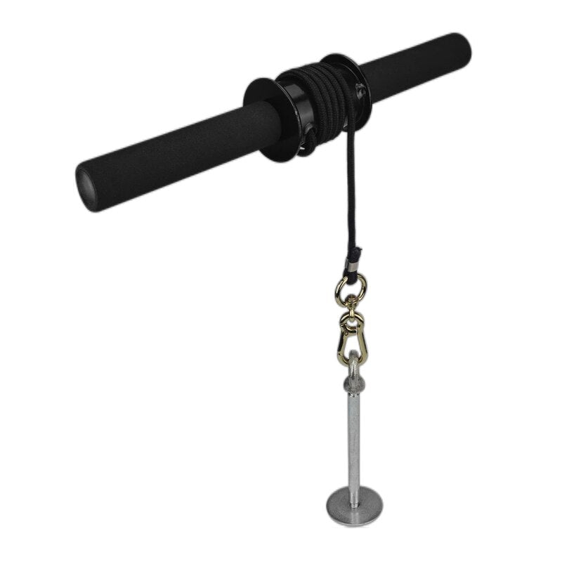 Forearm Trainer Strengthener Hand Gripper Strength Exerciser Weight Lifting Rope Waist Roller Power Stick Gym Fitness Equipment