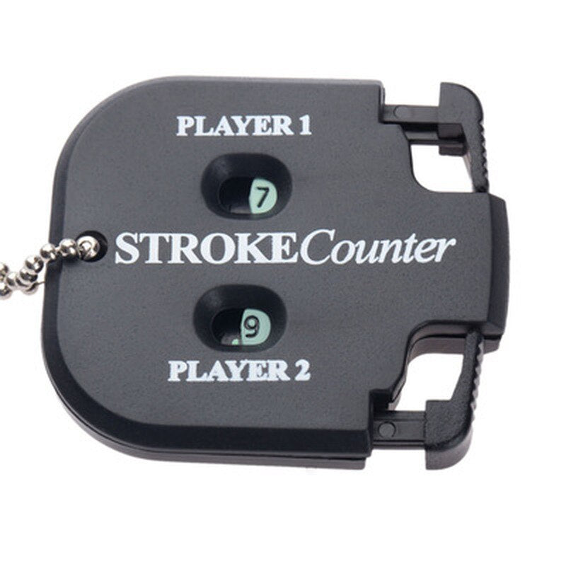 Mini Handy Golf Shot Count Stroke Putt Score Counter Two Digits Scoring Keeper with Key Chain Golf Training Aids Golf Accessorie