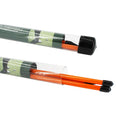 2Pcs 48" Golf Alignment Stick Putting Training Aid To Improve Golf Skills Ball Position Scores Swing Plane Orange Fiberglass