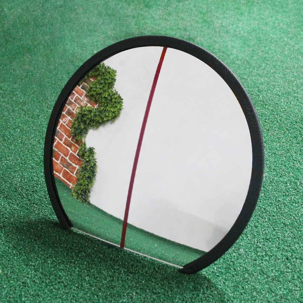 Golf Full Swing Mirror Posture Correction Mirror Training Aid Portable Practice Golf Driving Range Training Aids Drop Ship