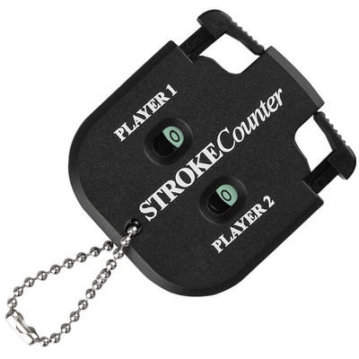Mini Handy Golf Shot Count Stroke Putt Score Counter Two Digits Scoring Keeper with Key Chain Golf Training Aids Golf Accessorie