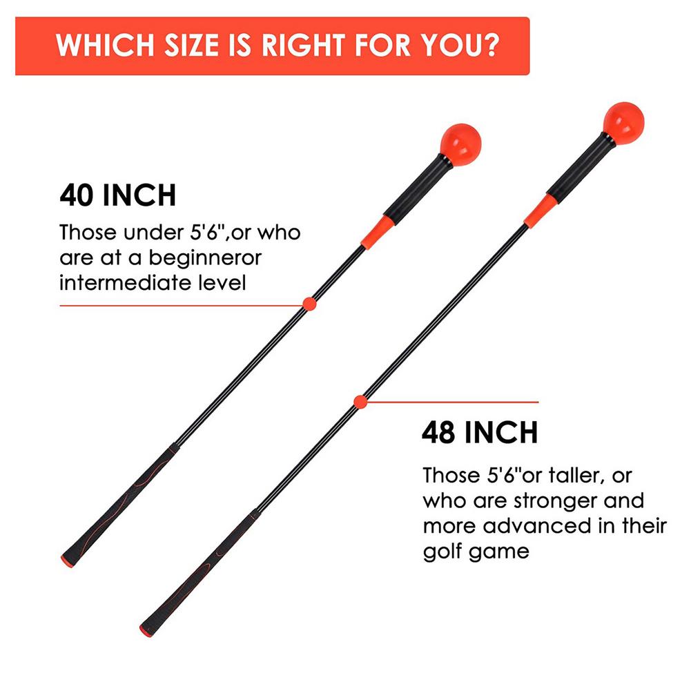 Golf Swing Trainer Training Aid Swing Trainer Golf Warm-Up Stick Practice Swing Aids Tool Beginners Auxiliary Training Equipment
