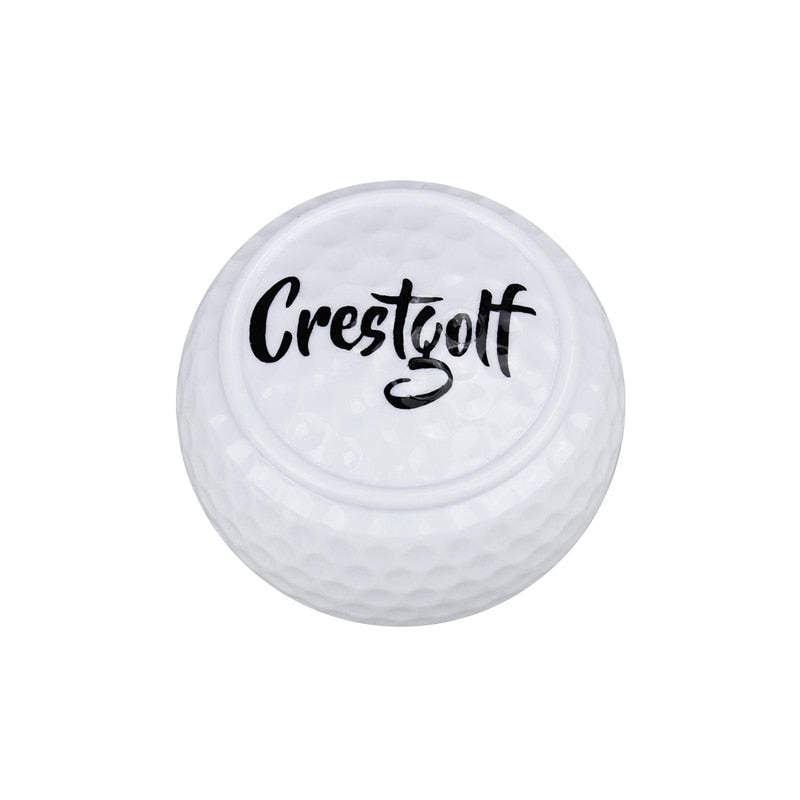 1pc/5pcs Hard Flat Putting Practice Golf Balls Golf for Beginners Two Layer Ball Driving Range Ball Training Aids