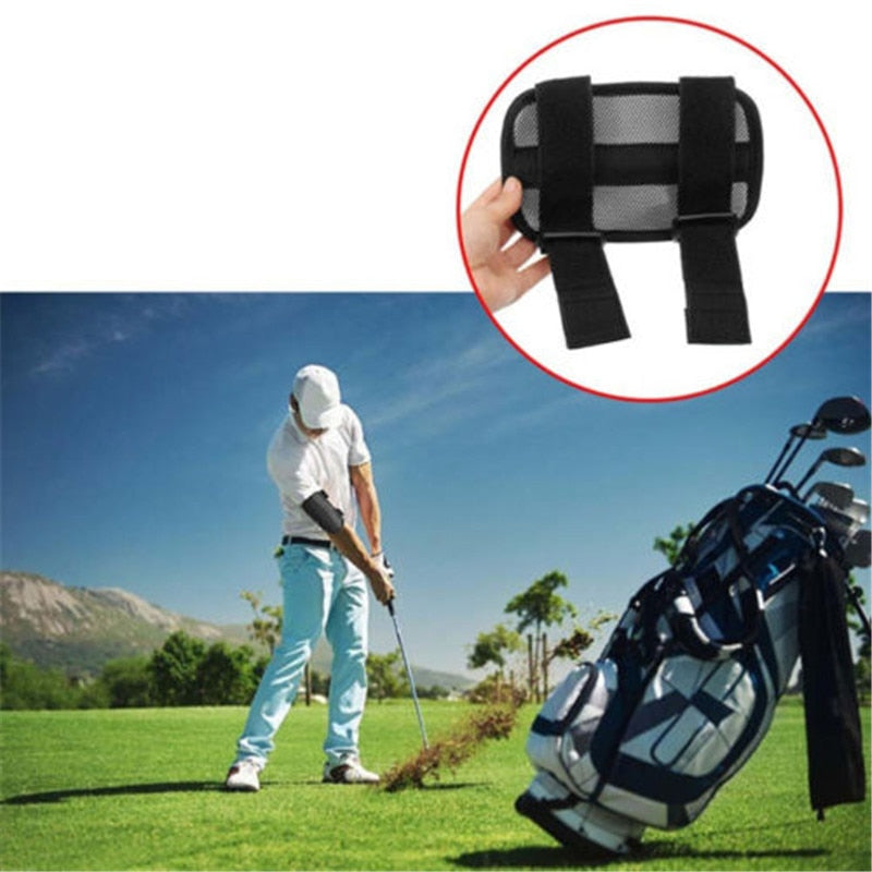 Golf Swing Trainer Aids Elbow Correction Brace Straight Arm Corrector Support Practice S66