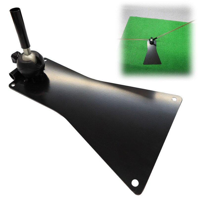 New Deluxe Aluminum Golf Alignment Sticks Swing Training Aids Cross Connection for Aiming Putting Full Swing Trainer