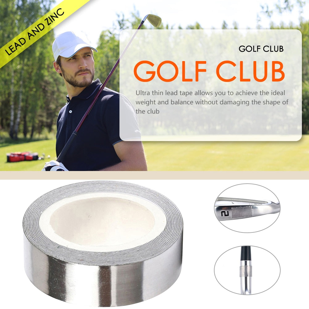 High Density Lead Weights Golf Lead Tape Weight 30g 50g 100g Self-Adhesion for Wood Iron Putter Wedge Clubs Head Tennis