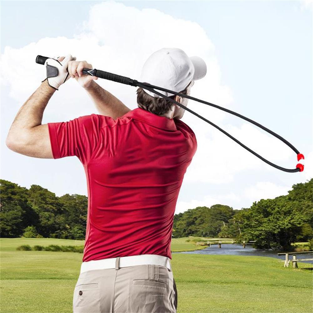 Silicone Golf Swing Fitness Rope Swing Exerciser Indoor Training Rope For Correcting Swing Posture