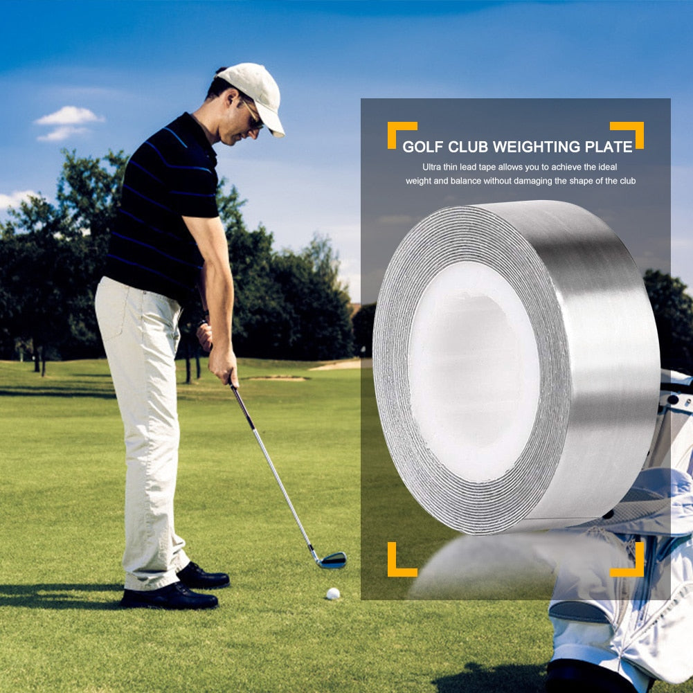 High Density Lead Weights Golf Lead Tape Weight 30g 50g 100g Self-Adhesion for Wood Iron Putter Wedge Clubs Head Tennis