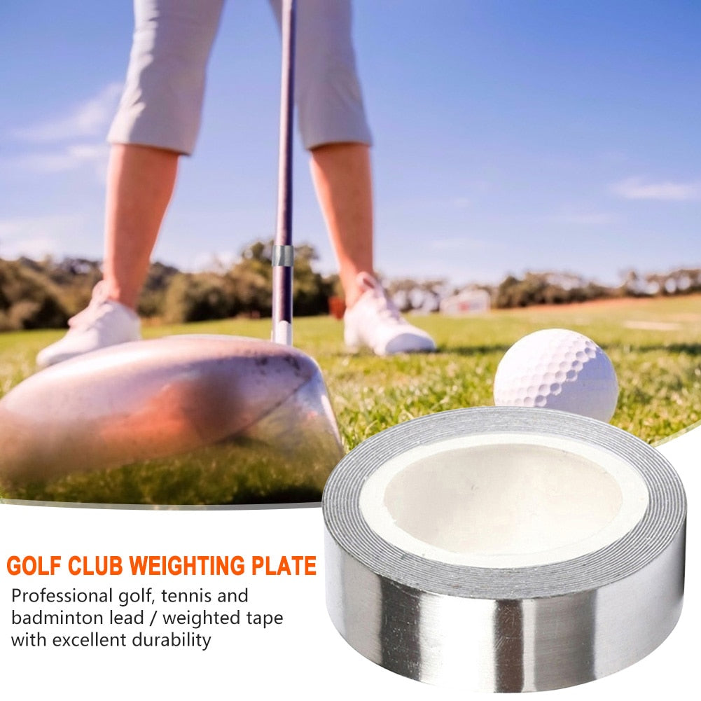 High Density Lead Weights Golf Lead Tape Weight 30g 50g 100g Self-Adhesion for Wood Iron Putter Wedge Clubs Head Tennis