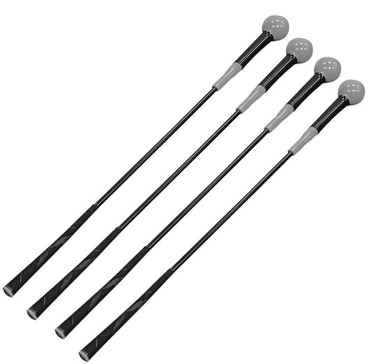 40"Golf Swing Trainer Aid for Improving Rhythm Flexibility Balance Tempo And Strength Flexible Warm-up Stick Golf Training Aids