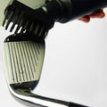 Caddy Splash Golf Water Brush - Retractable Brush with Nylon-Bristles Head - Wide Cleaning Coverage - Anti-Leak Reservoir Tube - Squeeze Bottle for Easy Cleaning - 7.5 Inches, Holds 4 Ounces of Water