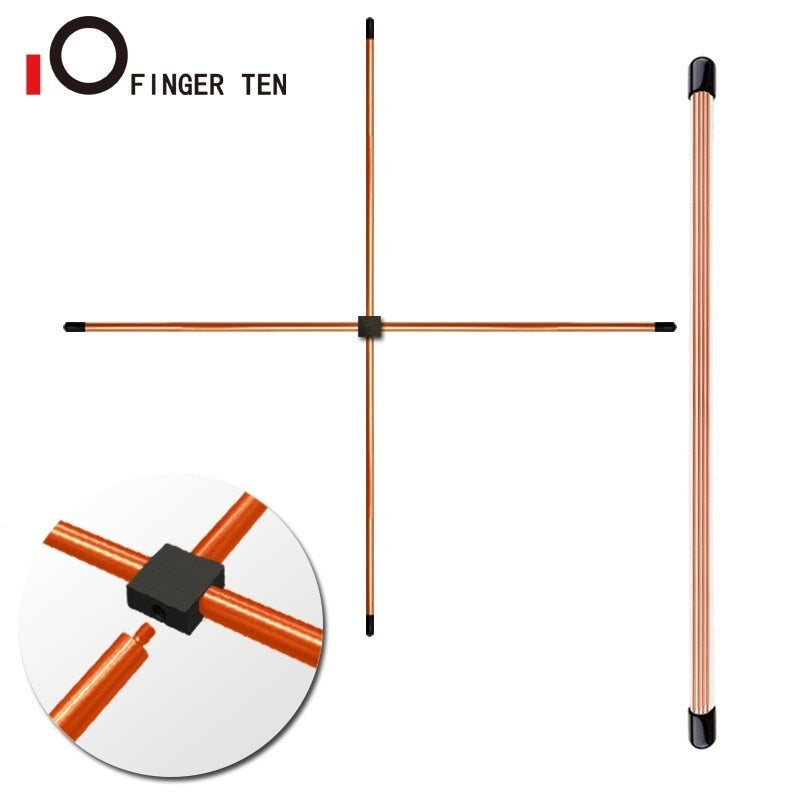 New Deluxe Aluminum Golf Alignment Sticks Swing Training Aids Cross Connection for Aiming Putting Full Swing Trainer